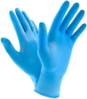 1000ct Blue 4MIL Nitrile Gloves, Powder Free (10 Boxes of 100)
