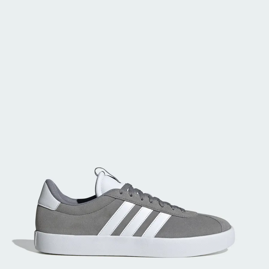 adidas Men's VL Court 3.0 Shoes, Grey Three/Cloud White