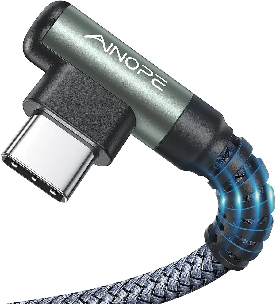 AINOPE USB-A to USB-C Cable, 6.6FT 2-Pack