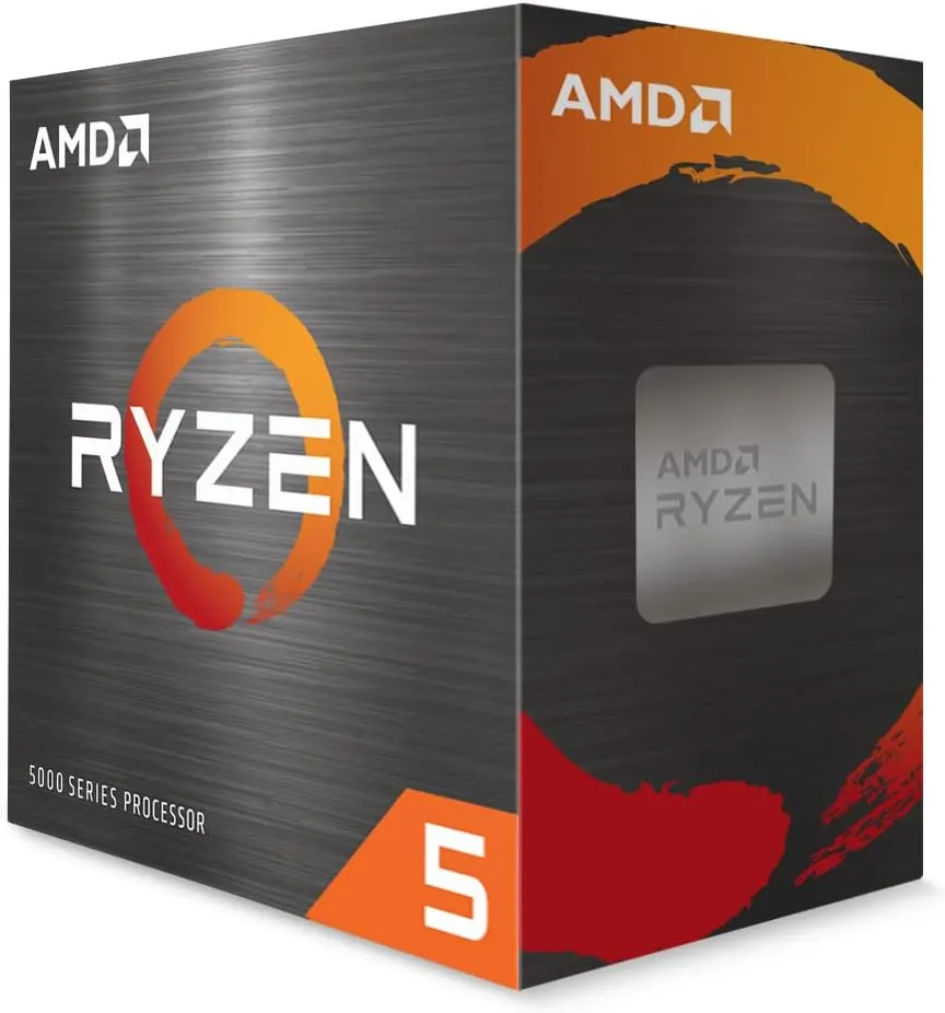 AMD Ryzen 5 5500 6-Core Desktop Processor with Wraith Stealth Cooler