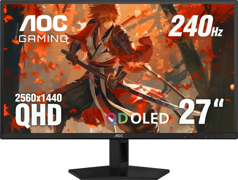 AOC Q27G41ZDF 27" QD-OLED QHD 240Hz Gaming Monitor