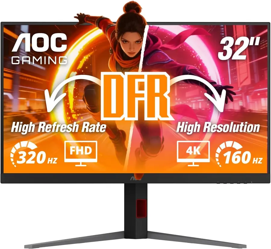 AOC U32G4 32" 4K IPS Dual-Mode Gaming Monitor