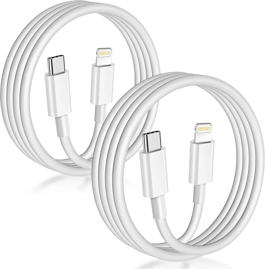 APFEN USB-C to Lightning Cable, 2-Pack 6FT, MFi Certified