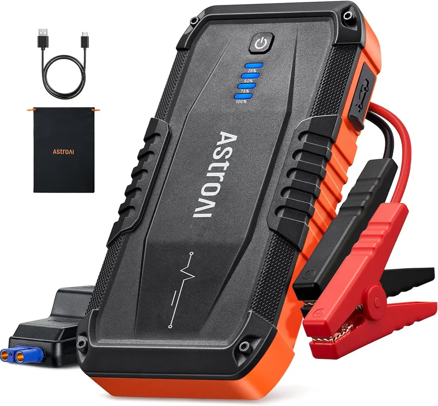 AstroAI S8 Car Battery Jump Starter, 1500A 12V