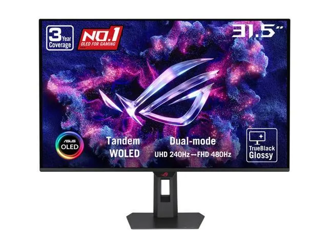 ASUS ROG Strix OLED XG32UQWMS 31.5" Dual Mode 4K 240Hz Gaming Monitor