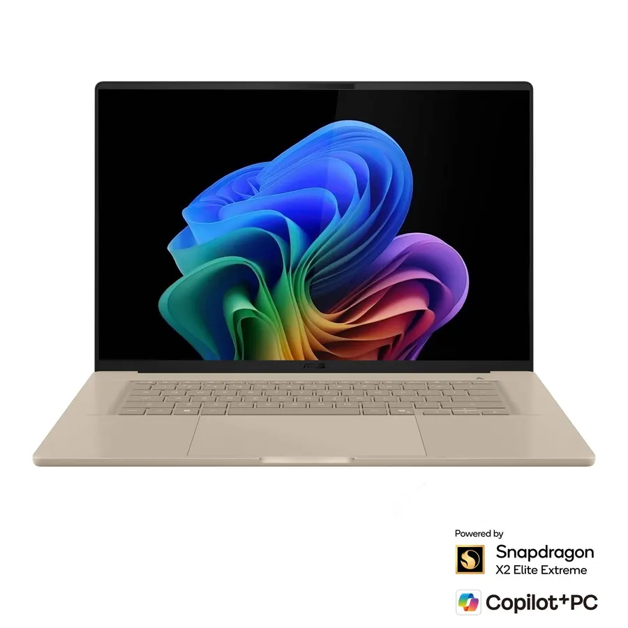 ASUS Zenbook A16 16" 3K OLED Touchscreen Laptop, Snapdragon X2 Elite Extreme, 48GB RAM, 512GB SSD
