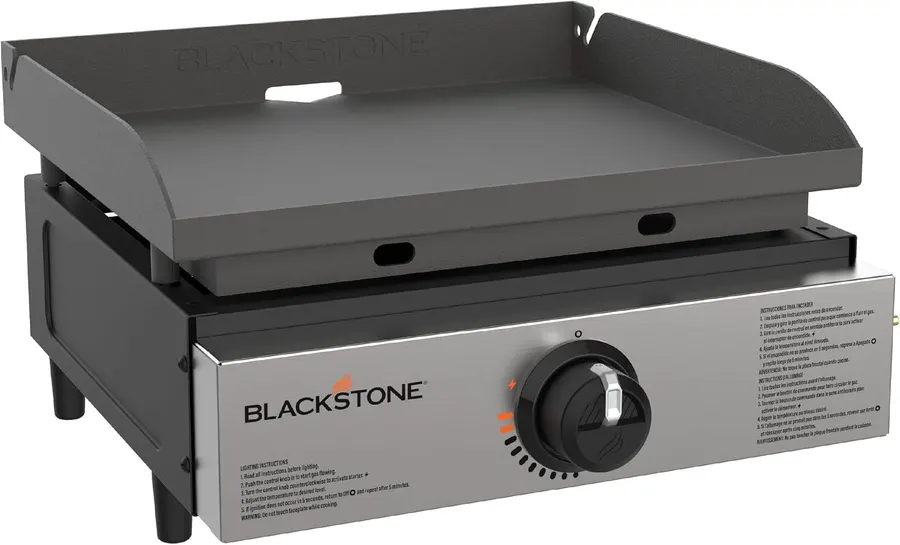 Blackstone 1971 Original 17" Omnivore Tabletop Griddle, Black
