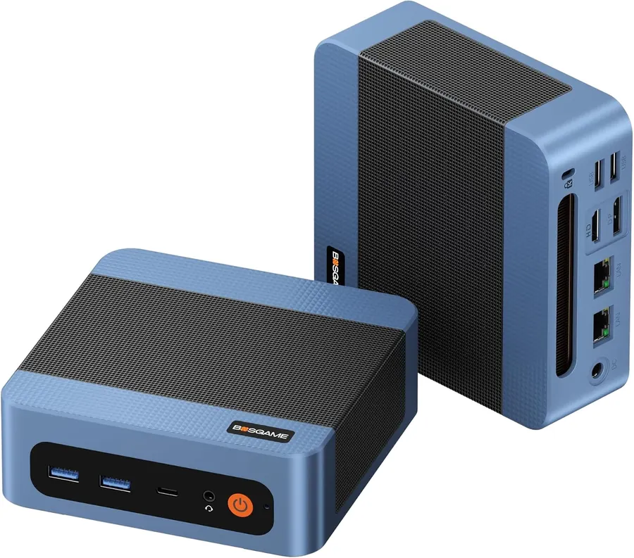 BOSGAME E5 Mini PC, Ryzen 3 5300U, 8GB DDR4, 256GB SSD