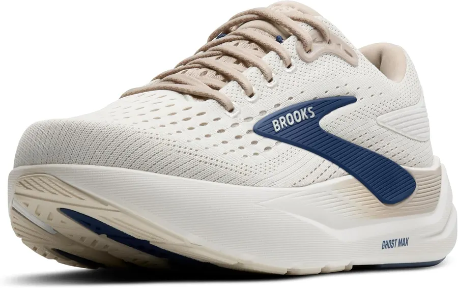 Brooks Men's Ghost Max 3 Running Shoe - Coconut/Chateau/Navy