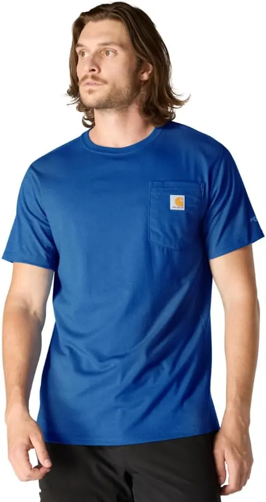 Carhartt Men's Force Relaxed Fit Midweight Short-Sleeve Pocket T-Shirt