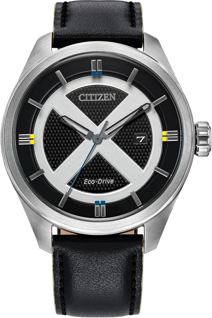 CITIZEN Men's Eco-Drive Marvel's X-Men 42.3mm Stainless Steel Watch (AW5007-17W)