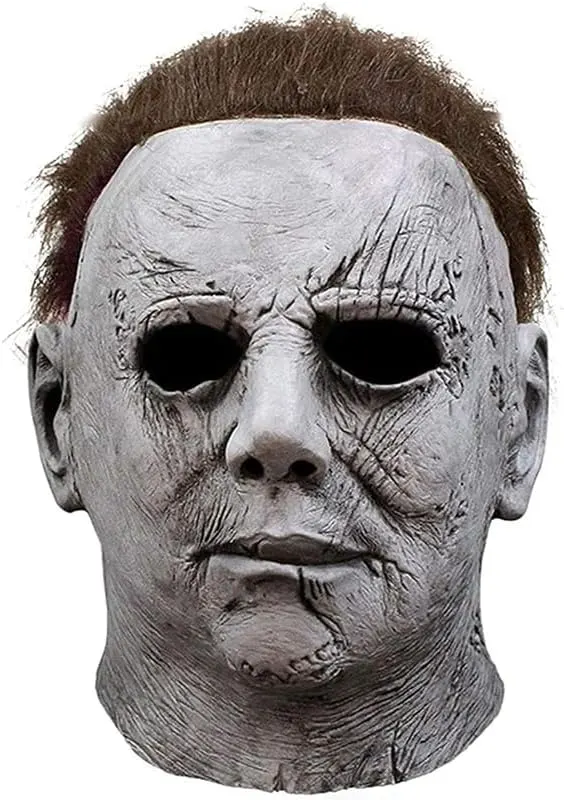 CSUJEE Michael Myers Mask, Latex Halloween Cosplay Mask
