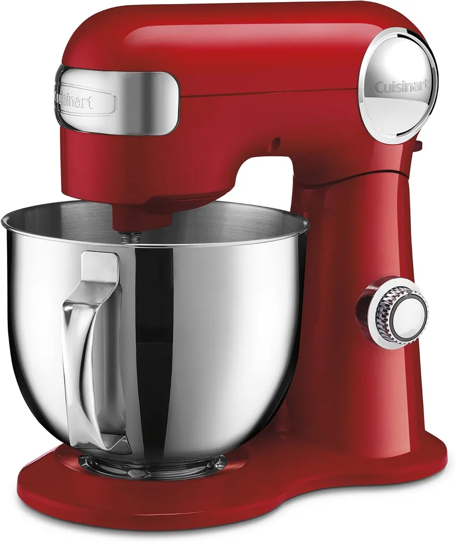 Cuisinart Precision Master SM-50R Stand Mixer, 5.5-Quart (Ruby Red)