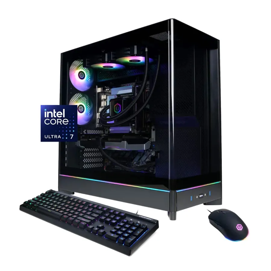 CyberPowerPC Gamer Supreme Gaming Desktop - Intel Core Ultra 7 265F, RTX 5070 12GB