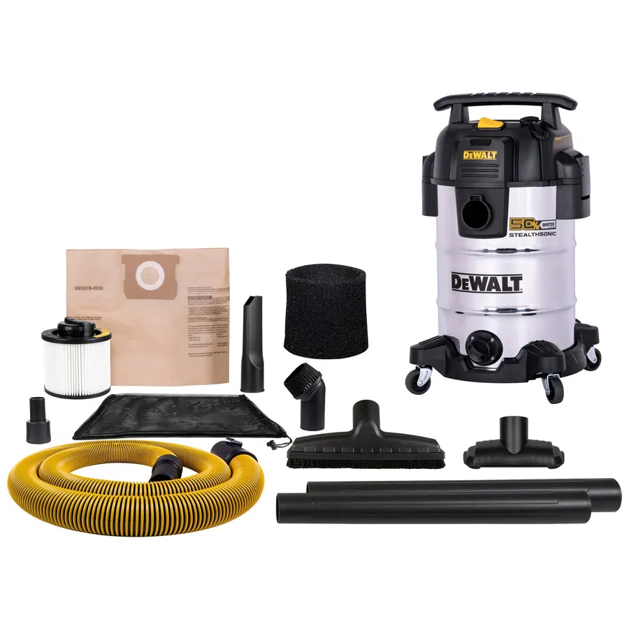 DeWalt 8-Gallon 4 HP Stealthsonic Wet/Dry Vacuum,