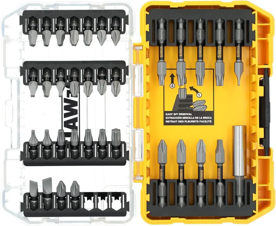 DEWALT DWAF35SETBTG 35-Pc TOUGHGRIP Screwdriver Bit Set