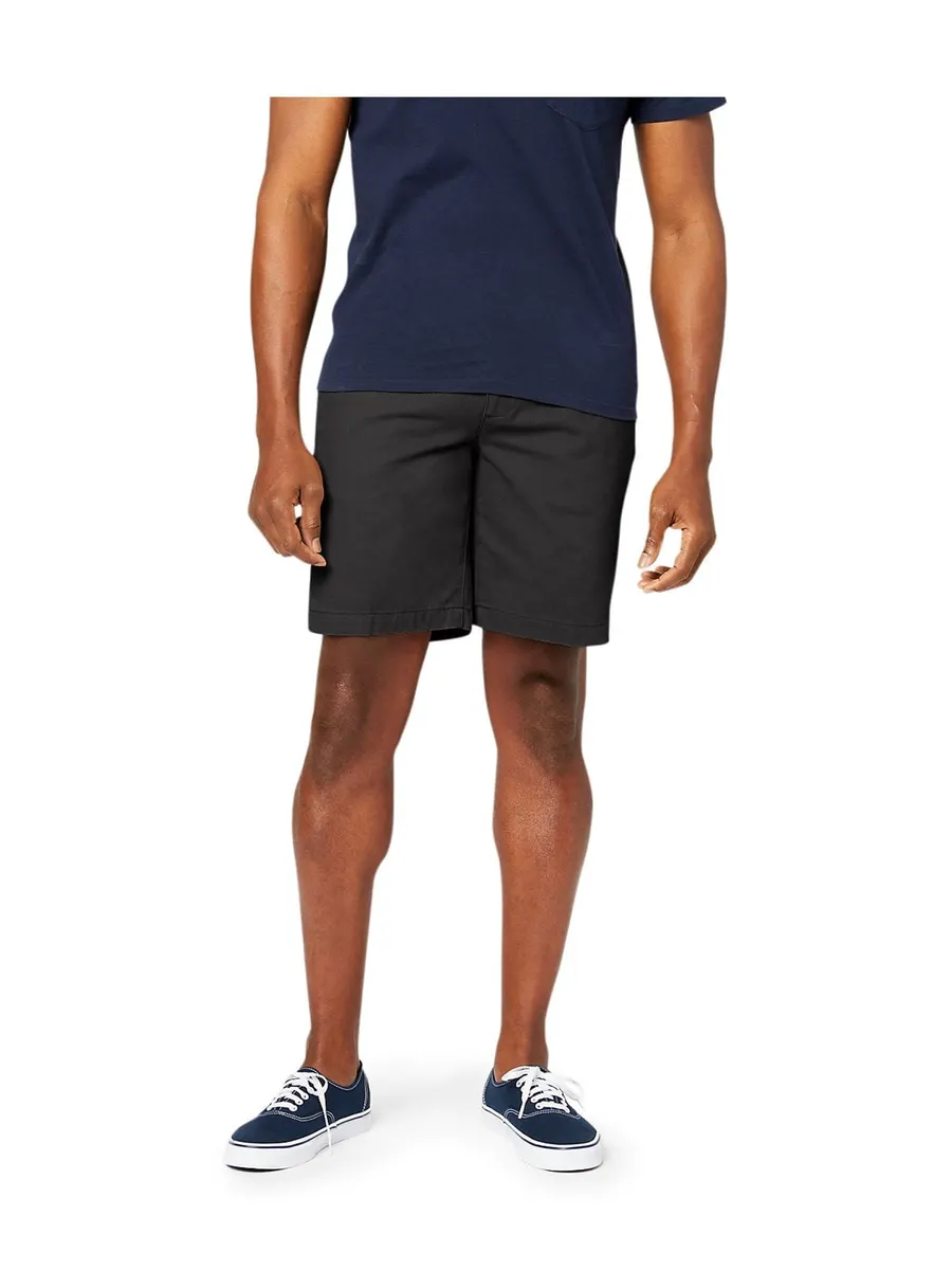Dockers Men's Straight Fit 10.5" Inseam Twill Shorts with Stretch