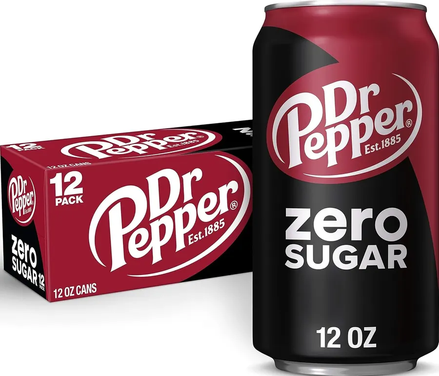 Dr Pepper Zero Sugar, 12 Fl Oz, 12 Count