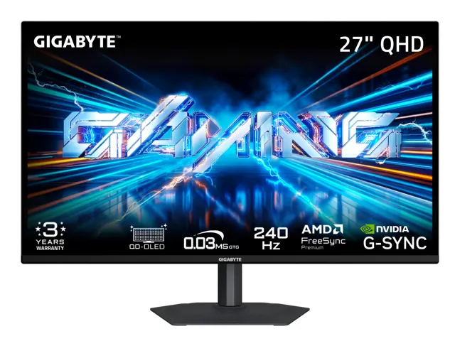 GIGABYTE GO27Q24A 27" QHD OLED 240Hz Gaming Monitor