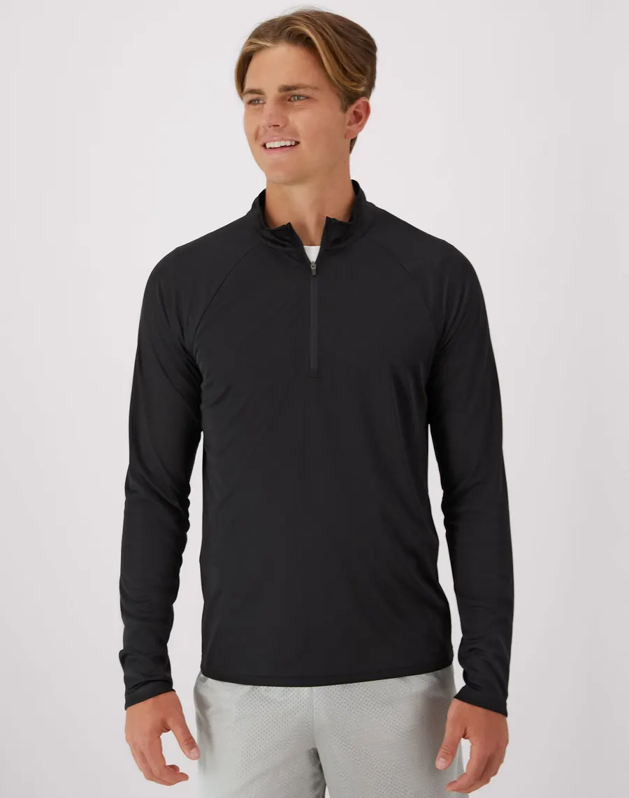 Hanes Cool DRI Men's Quarter-Zip Lightweight Pullover