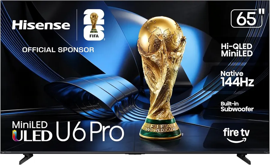 Hisense 65" U6 Pro Mini-LED Fire TV