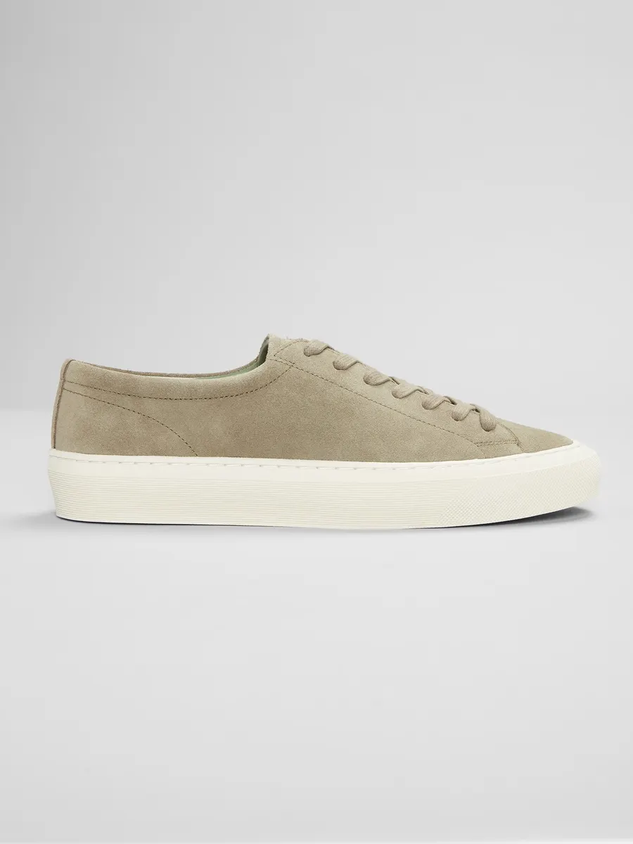 Joseph Abboud Court Sneakers, Suede - Green