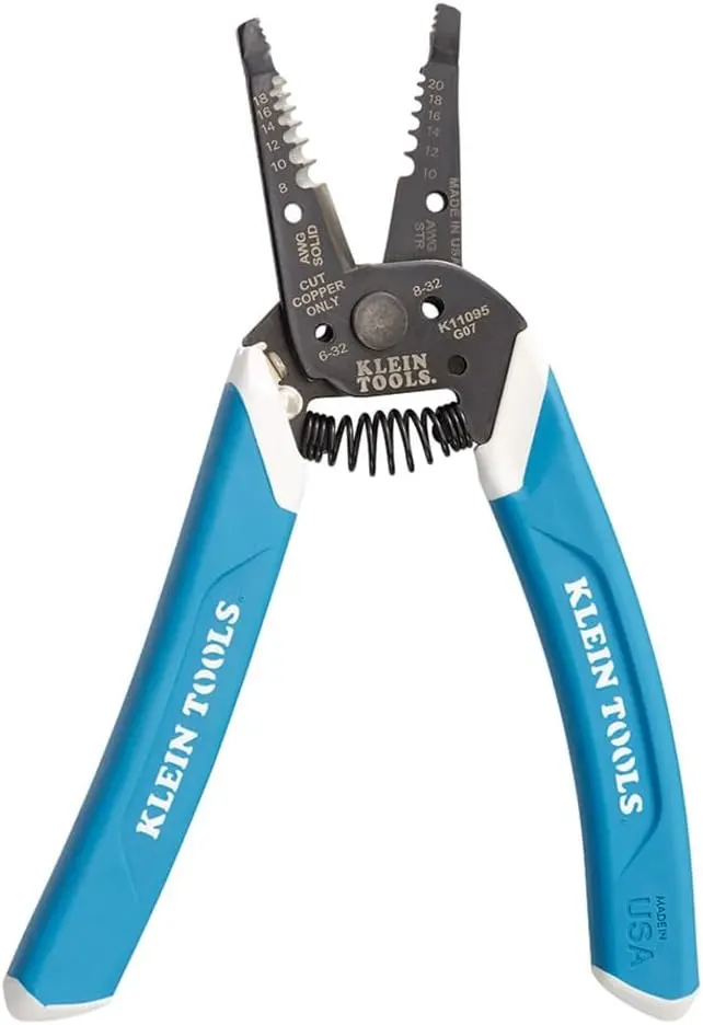 Klein Tools K11095 Klein-Kurve Wire Stripper and Cutter