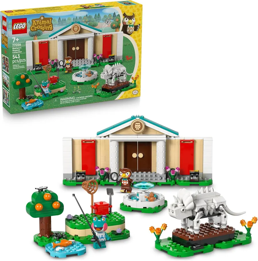 LEGO Animal Crossing Blathers's Museum Collection Building Set (77056)
