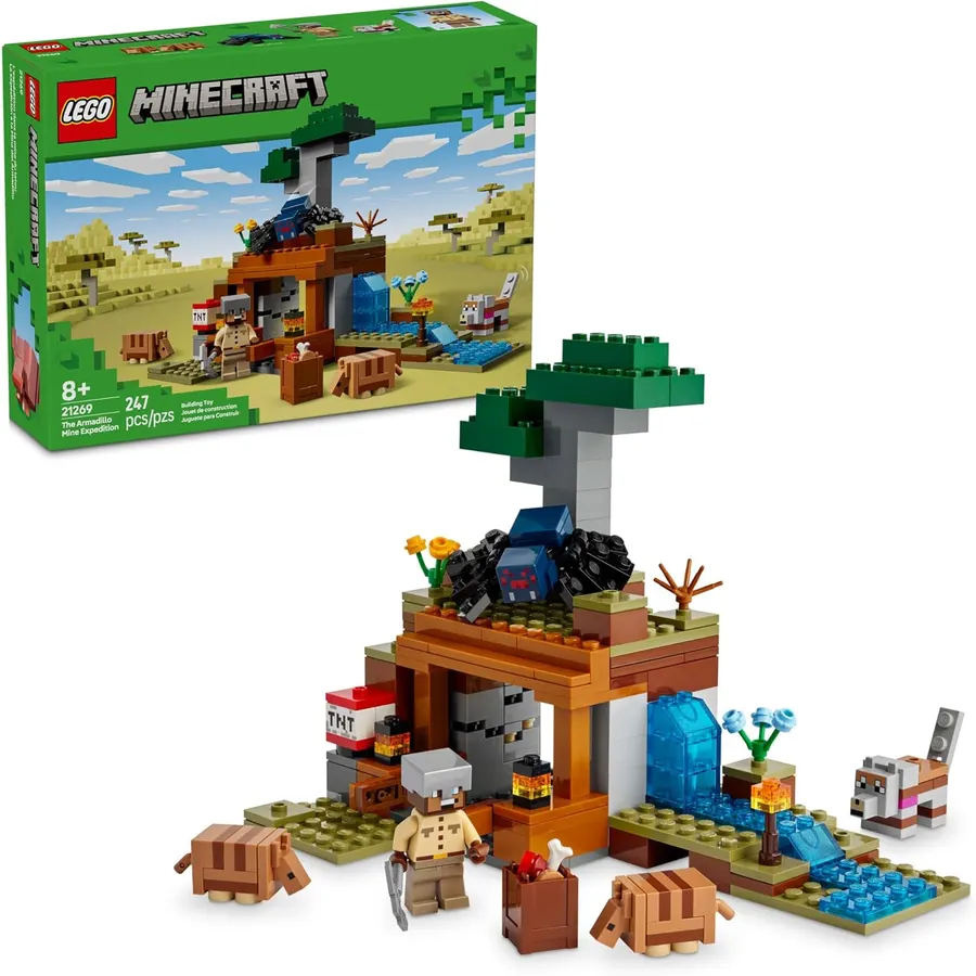 LEGO Minecraft The Armadillo Mine Expedition Playset, 21269