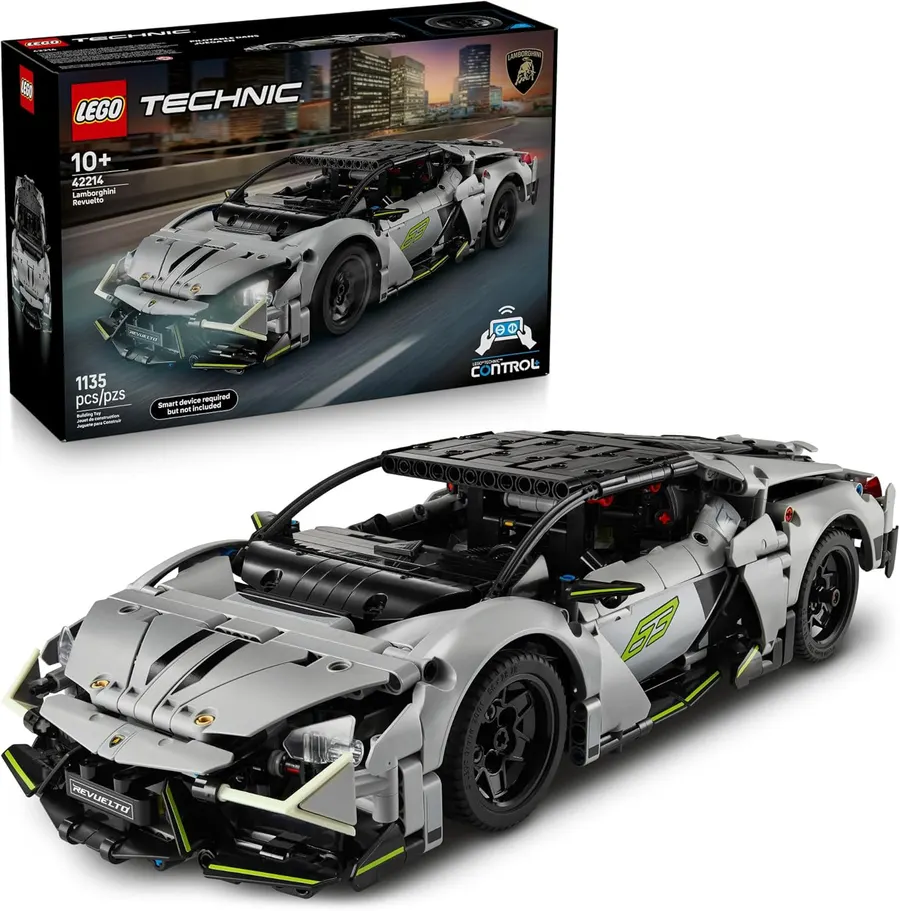 LEGO Technic Lamborghini Revuelto Super Sports Car Set, 42214