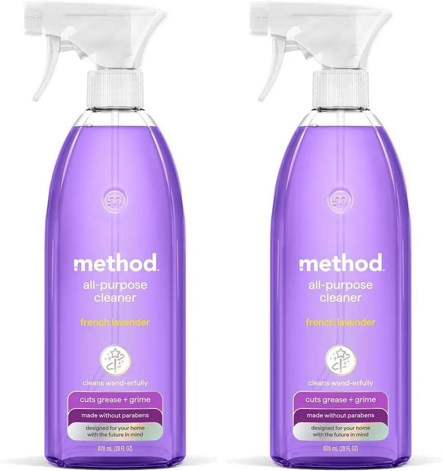 Method All-Purpose Cleaner Spray, French Lavender, 28 Fl Oz (Pack of 2)