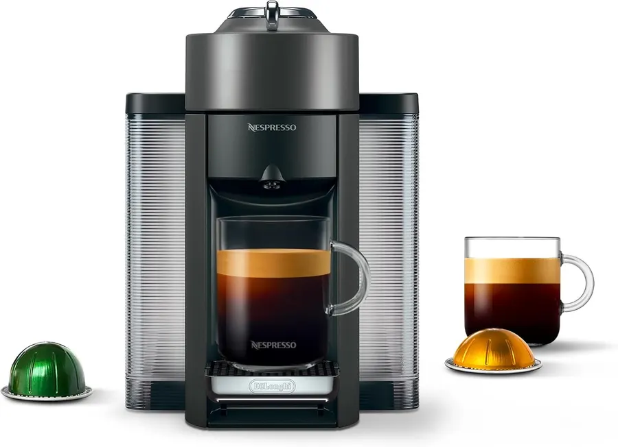 Nespresso Vertuo Coffee & Espresso Maker by De'Longhi, Graphite Metal
