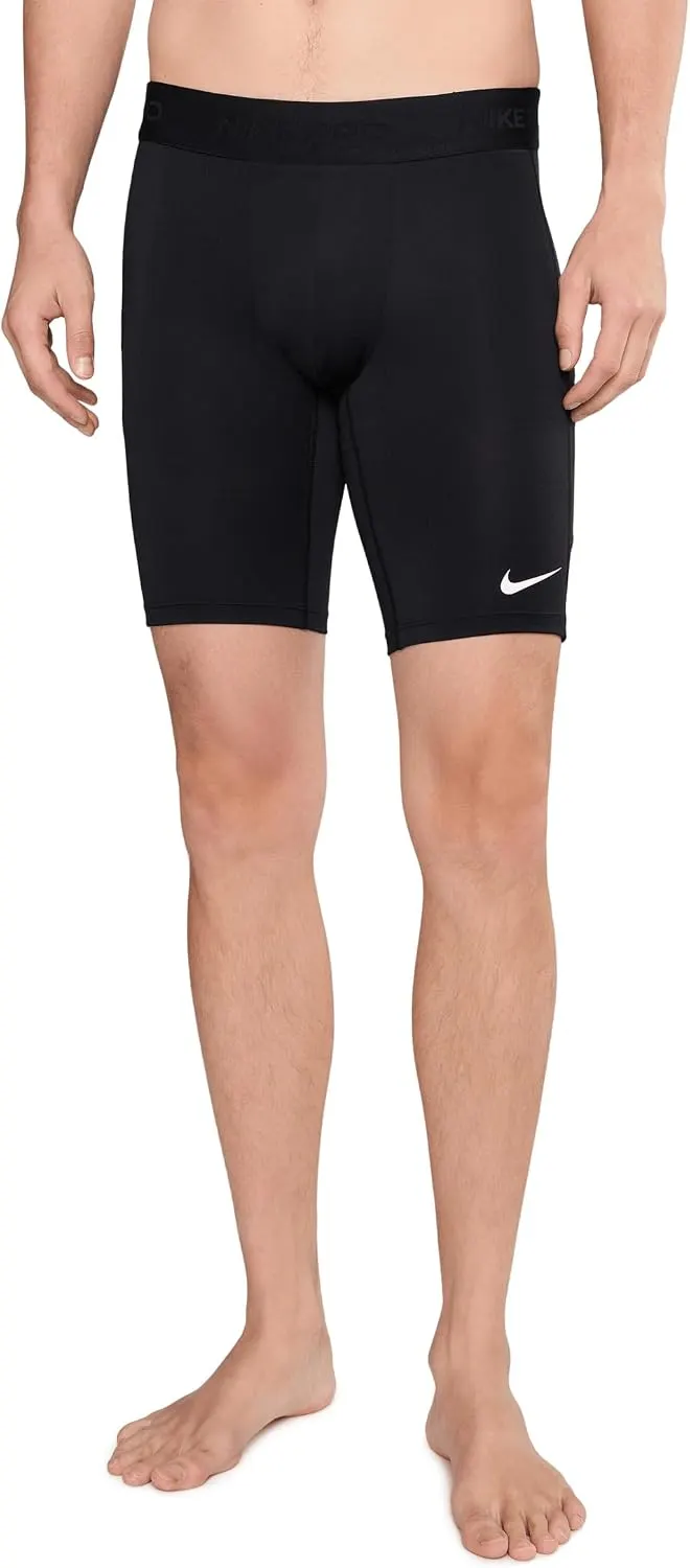 Nike Pro Dri-FIT Fitness Shorts (Men's, Black/White)
