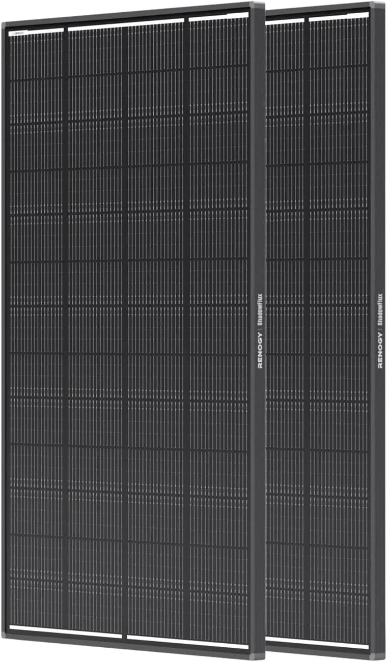 Renogy ShadowFlux 400W Solar Panel Kit, N-Type 25% Efficiency (2x 200W)