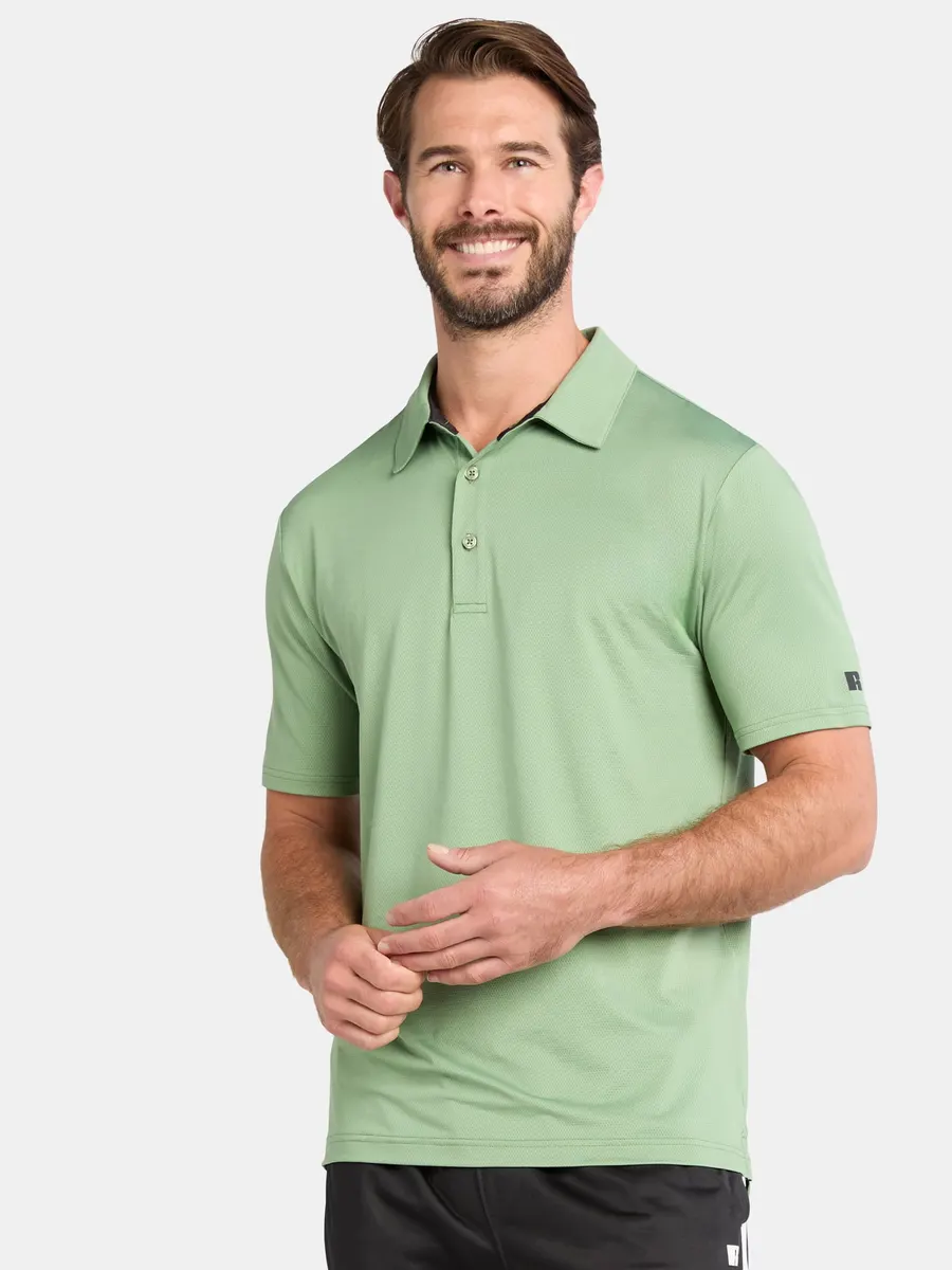 Russell Athletic Men's Performance Polo Shirt, Short Sleeve