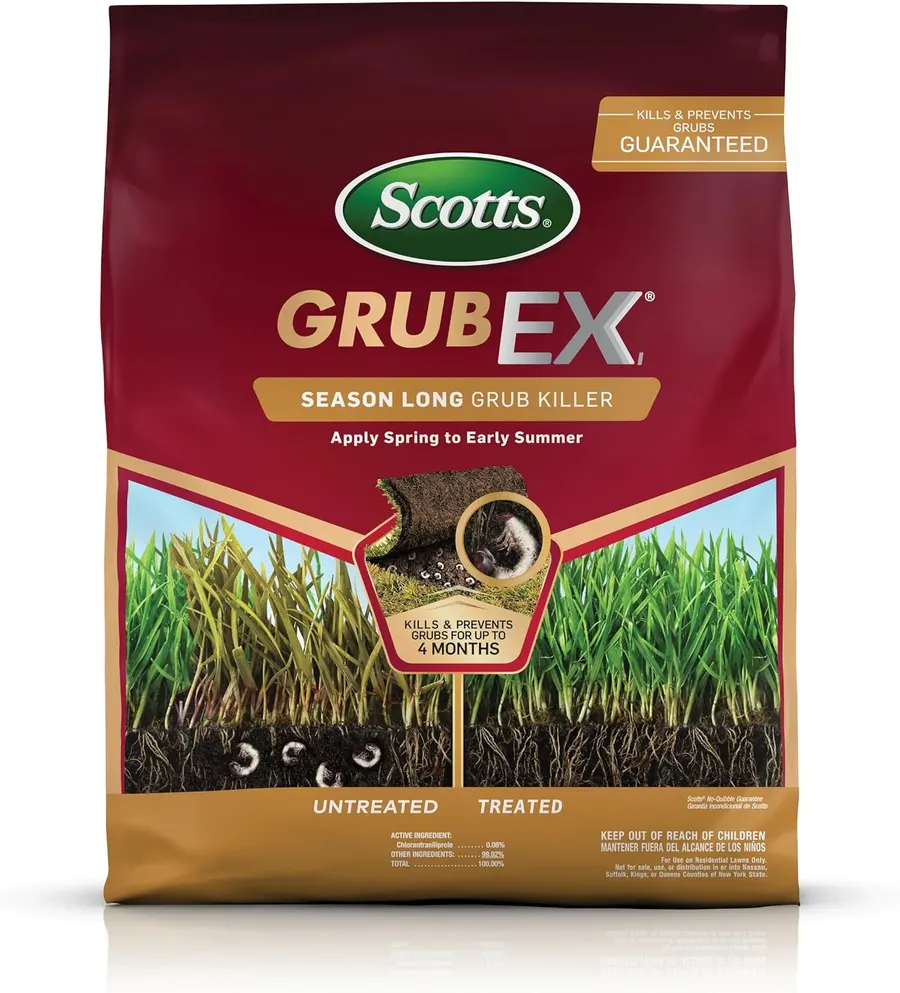 Scotts GrubEx1 Season Long Grub Killer, 5,000 sq. ft.