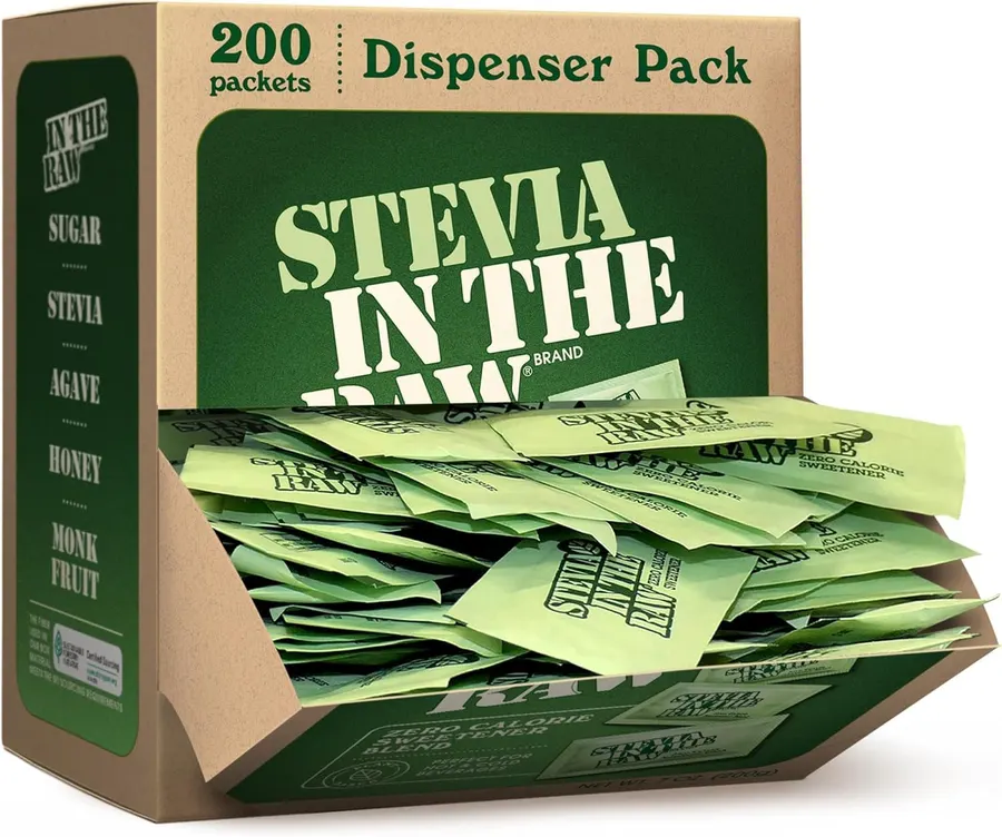 Stevia In The Raw Sweetener Packets, 200 Ct