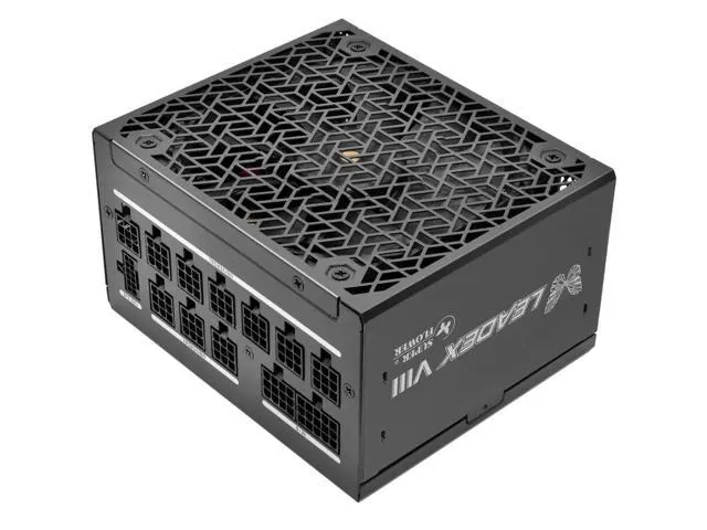 Super Flower Leadex VIII Platinum PRO 1000W ATX 3.1 Power Supply, Black