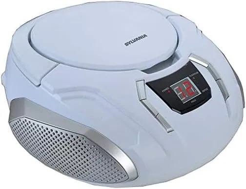 Sylvania Proscan Elite Portable CD Boombox with AM/FM Radio