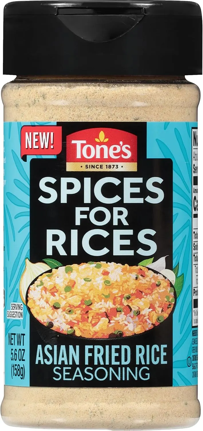 Tone's Spices for Rices, Asian Fried Rice, 5.6 Ounce (Pack of 6)