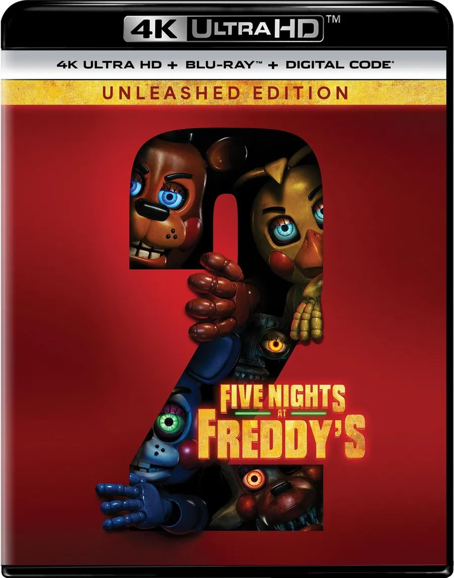 Universal Studios Five Nights at Freddy's 2 4K Ultra HD Blu-ray + Digital Copy