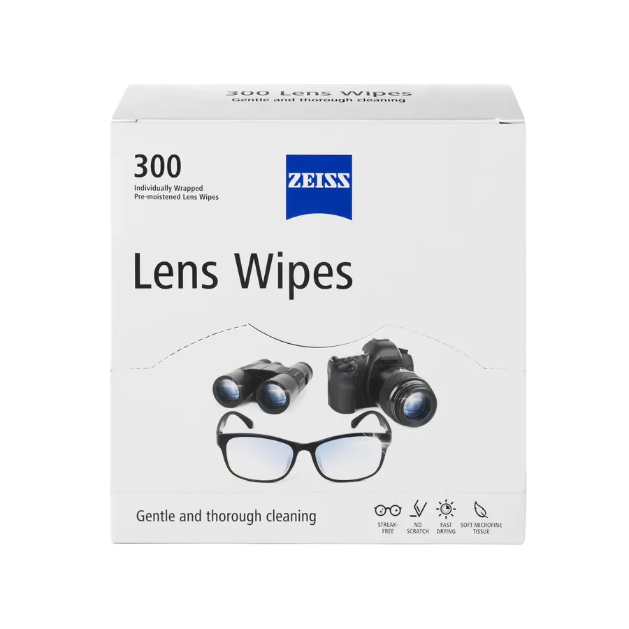 ZEISS Lens Wipes, 300 Count